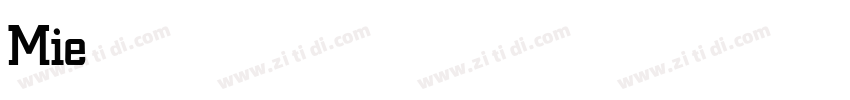 Miedinger Medium字体转换